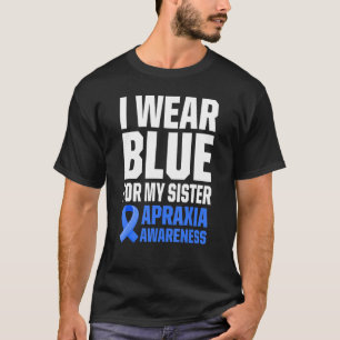 Apraxia Awareness Survivor Wear Warrior 28 T-Shirt