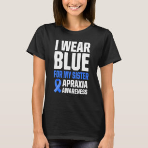 Apraxia Awareness Survivor Wear Warrior 4 T-Shirt