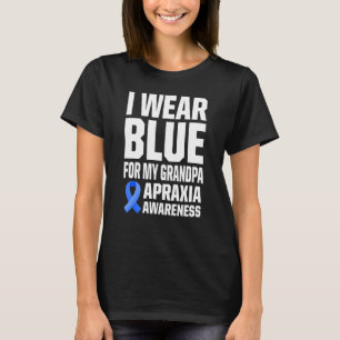 Apraxia Awareness Survivor Wear Warrior 4 T-Shirt