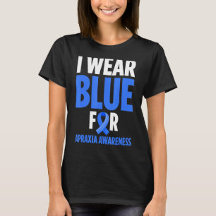 Apraxia Awareness Survivor Wear Warrior T-Shirt