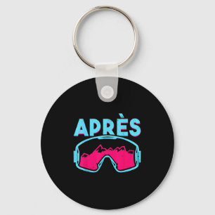 Après, Retro Ski Goggles Vintage 80s 90s Skiing Ou Key Ring