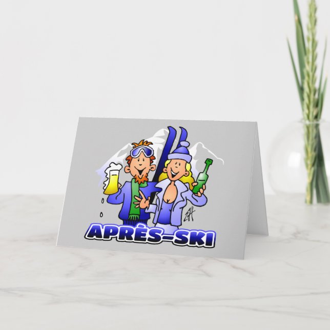 Après-ski Card (Front)