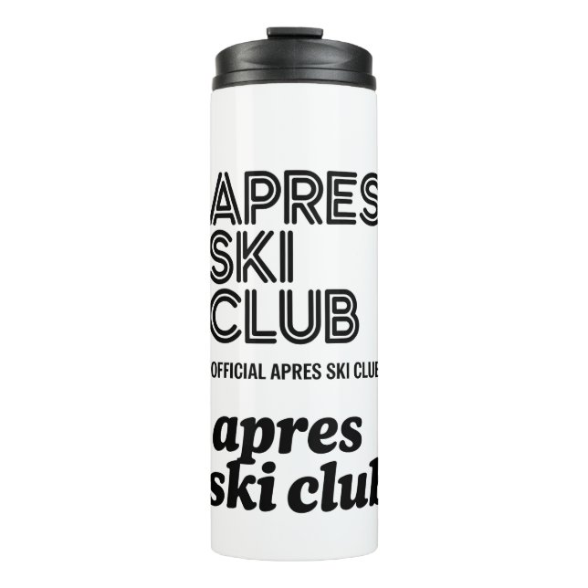 Apres Ski Club Coffee Mug – Winter Ski Lover Gift (Front)
