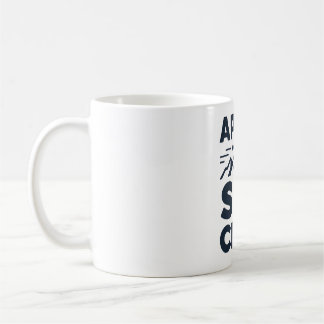 Apres Ski Club Mountain Logo - Custom Mens Winter Coffee Mug