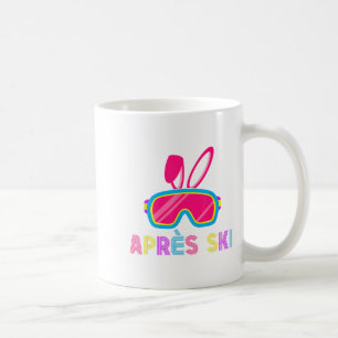 Apres Ski Friends Party Drinks Matching Bunny East Coffee Mug