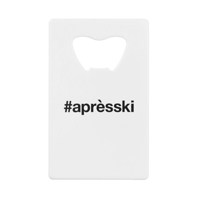 APRES SKI Hashtag (Front)
