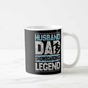 Aprés-ski Husband Dad Snowboarding Legend Snowboar Coffee Mug