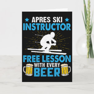 Apres-ski Instructor Free Lesson With Every Beer S Card