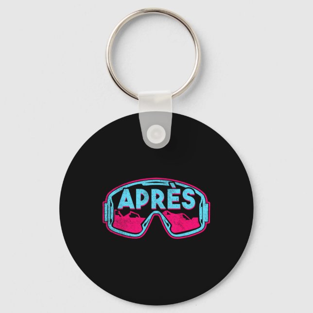Après  ski jumper key ring (Front)