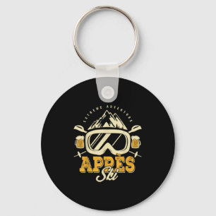 Apres Ski Party Outfit, Beer & Drinks After Sk Key Ring