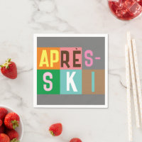 Après-ski Retro Skier Colour Block
