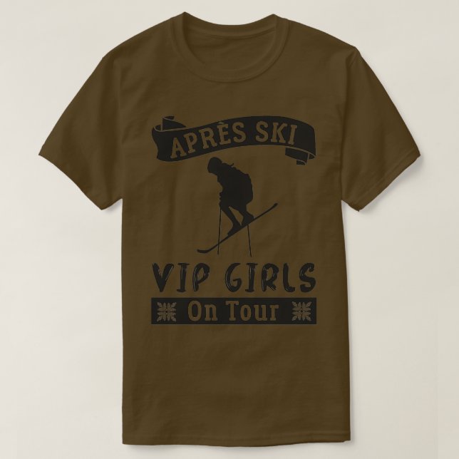Apres Ski VIP T-Shirt (Design Front)