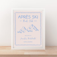 Apres Ski Winter Bachelorette Weekend Welcome