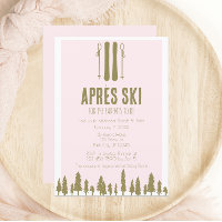 Apres Ski Winter Theme Baby Shower