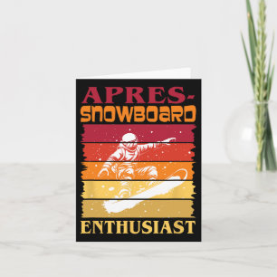 Apres-snowboard Enthusiast Card