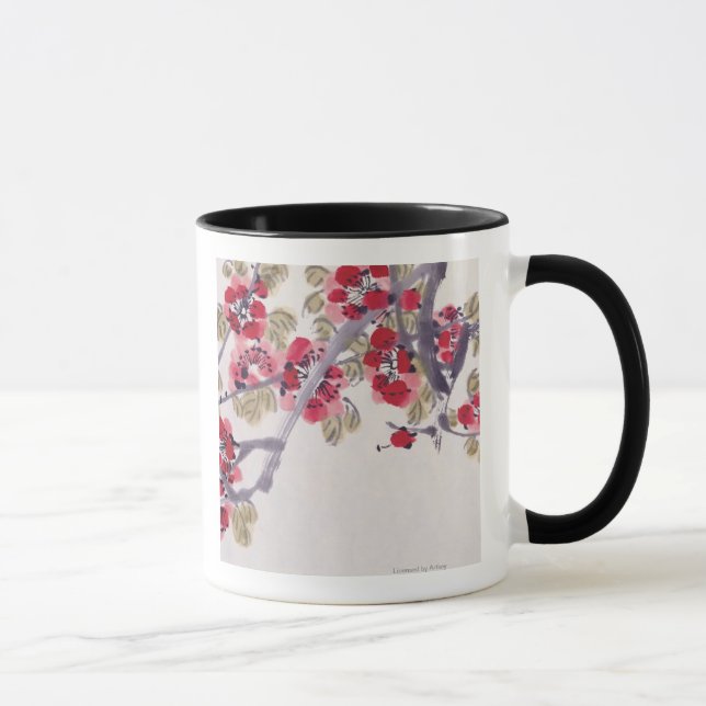 Apricot Blossoms Mug (Right)