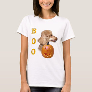 Apricot Coated Poodle Boo T-Shirt