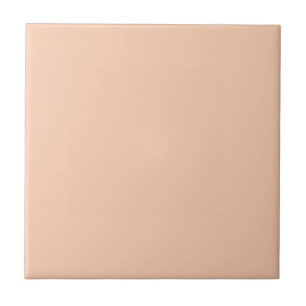 Apricot Colour Background Ceramic Tile