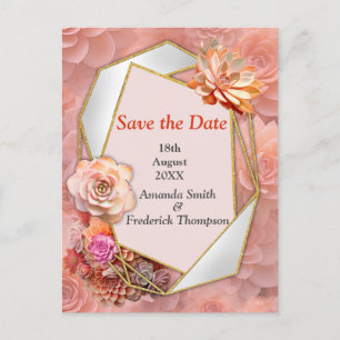 Apricot Crush Succulent Colours for 2024 Announcement Postcard