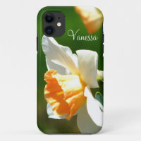 Apricot Daffodil iPhone 5 Case *Personalised*