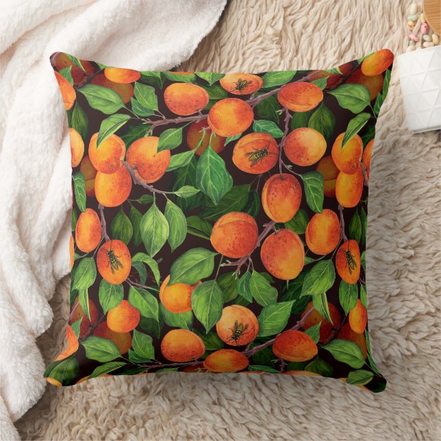 Apricot garden 1 cushion (Blanket)