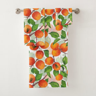 Apricot garden 3 bath towel set