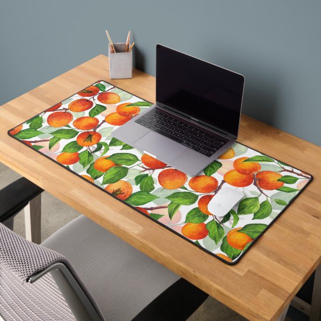 Apricot garden 3 desk mat (Office 2)