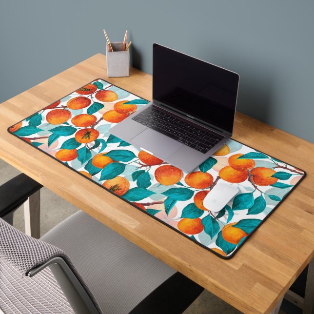 Apricot garden 4 desk mat (Office 2)