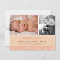 Apricot Gumdrop Baby Birth