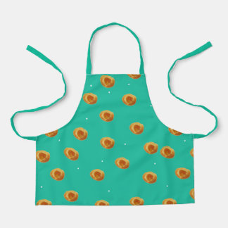 Apricot Kolaches and Dots apron