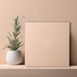 Apricot Light Peach Minimalist Solid Colour  Ceramic Tile<br><div class="desc">Elevate your space with our Apricot Light Peach Minimalist Solid Colour ceramic tile. The soft,  peachy hue will bring a touch of warmth and modern elegance to any room. Whether you're updating a bathroom,  kitchen,  or any other area,  this sleek tile is sure to make a stylish statement.</div>