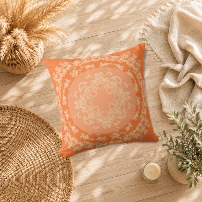 Apricot Medallion Cushion (Creator Uploaded)