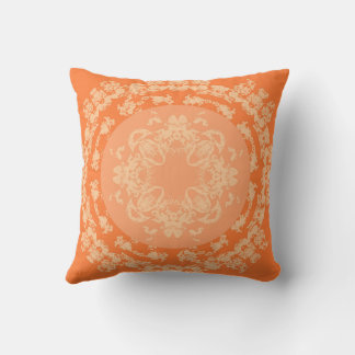 Apricot Medallion Cushion