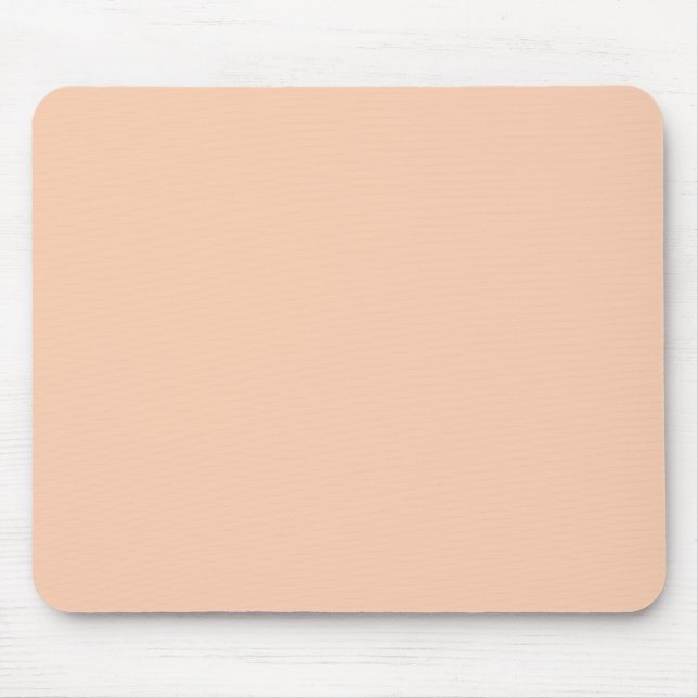 Apricot Orange Mouse Pad (Front)