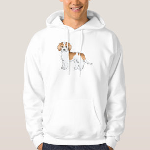 Apricot Parti-colour Mini Goldendoodle Dog Hoodie