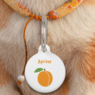 Apricot Pet Tag
