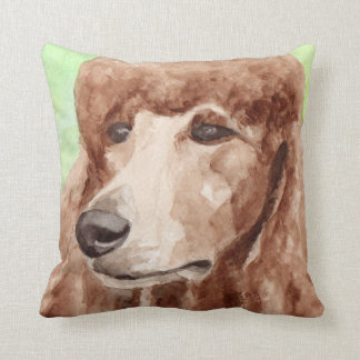 Apricot Poodle Gifts Cushion