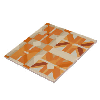 Apricot Radiant Reverie Symphony Ceramic Tile