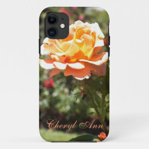 Apricot Rose iPhone 5 case *personalise*