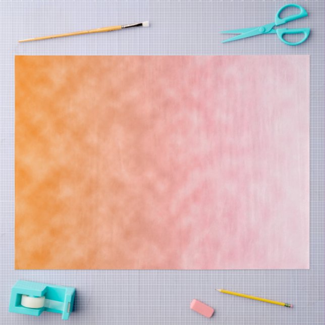 Apricot Skies Tissue Paper (Craft)