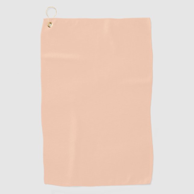  Apricot (solid color) 	 Golf Towel (Front)
