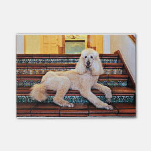 Apricot Standard Poodle - Bocelli Post-it Notes