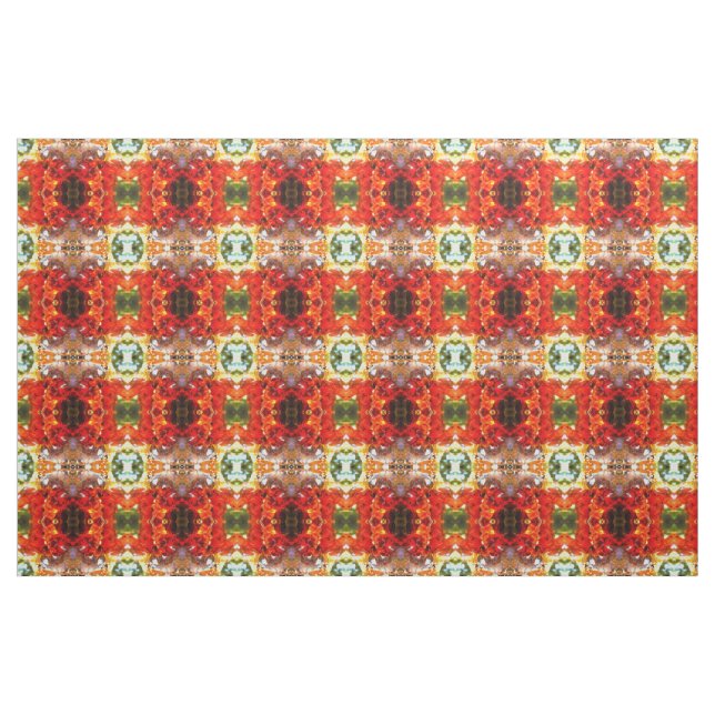 Apricot Tree Leaked Resin Abstract Abstract Painti Fabric (Yard)