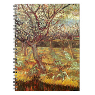 Apricot Trees in Blossom by Van Gogh Notebook