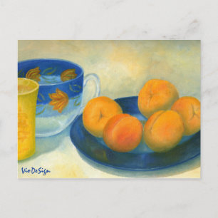 apricots postcard