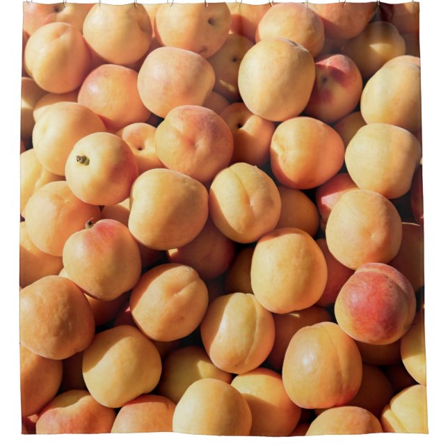 Apricots Shower Curtain (Front)