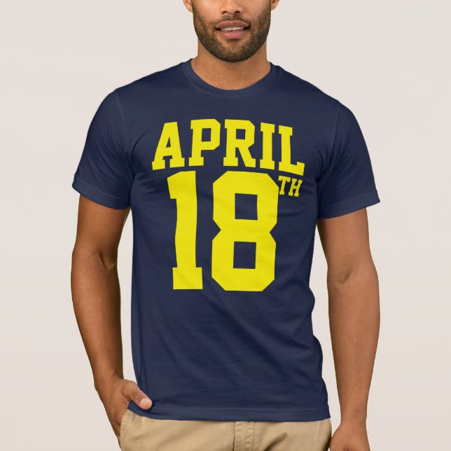 April 18th shirt (Front)