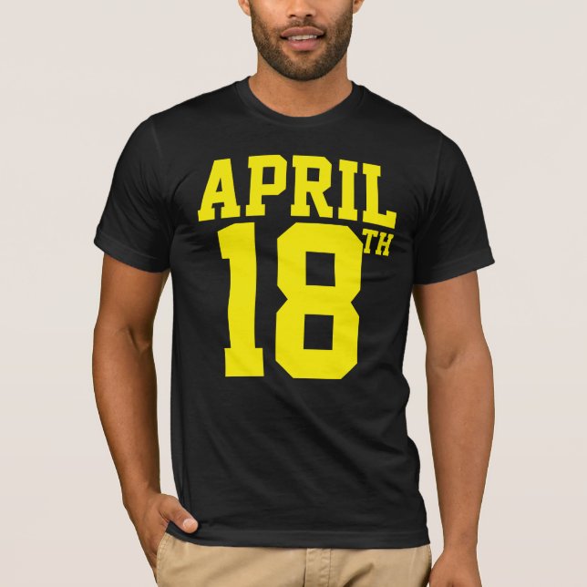 April 18th shirt (Front)