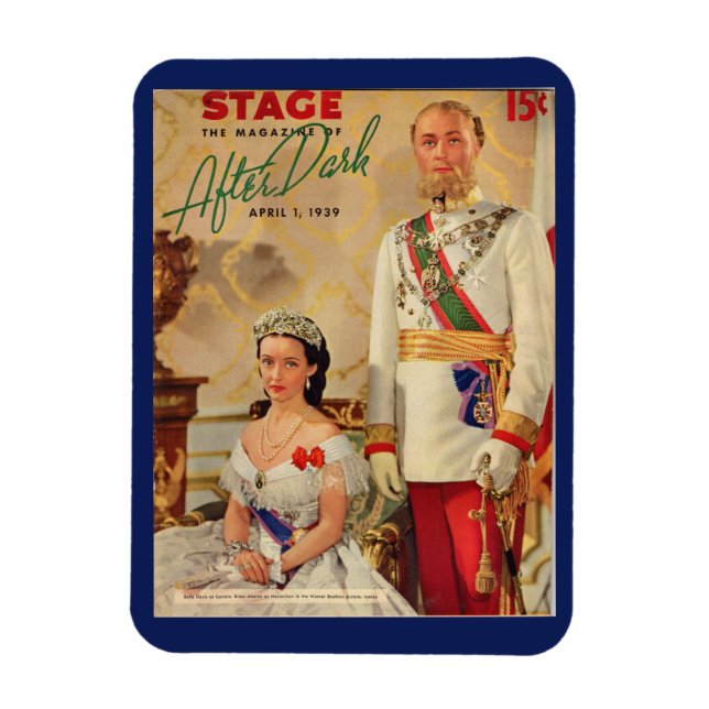 April 1939 Stage Magazine cover Magnet (Vertical)
