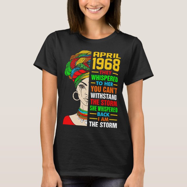 April 1968 The Storm Tshirt (Front)